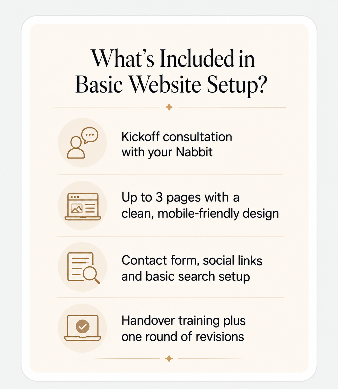 Basic Website Setup
