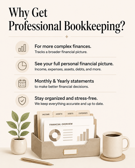 Professional Bookkeeping Setup • ($249 recurring option)